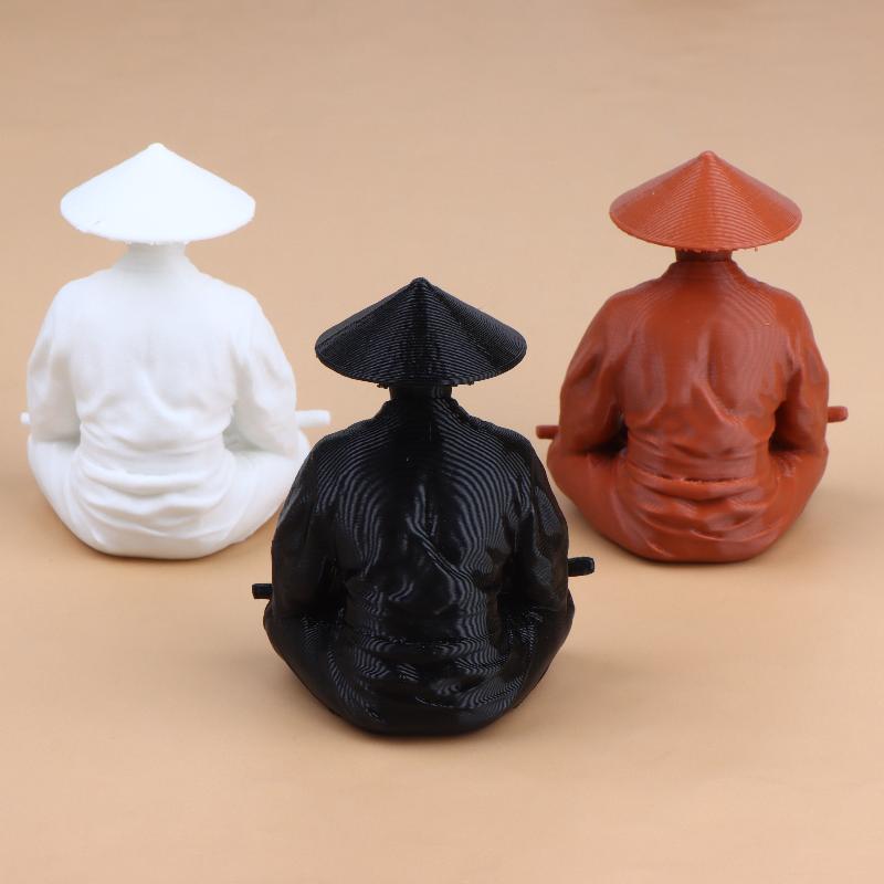 Meditating Wielding Samurai Fi - огляд і ціна Home Decor Zen Style
