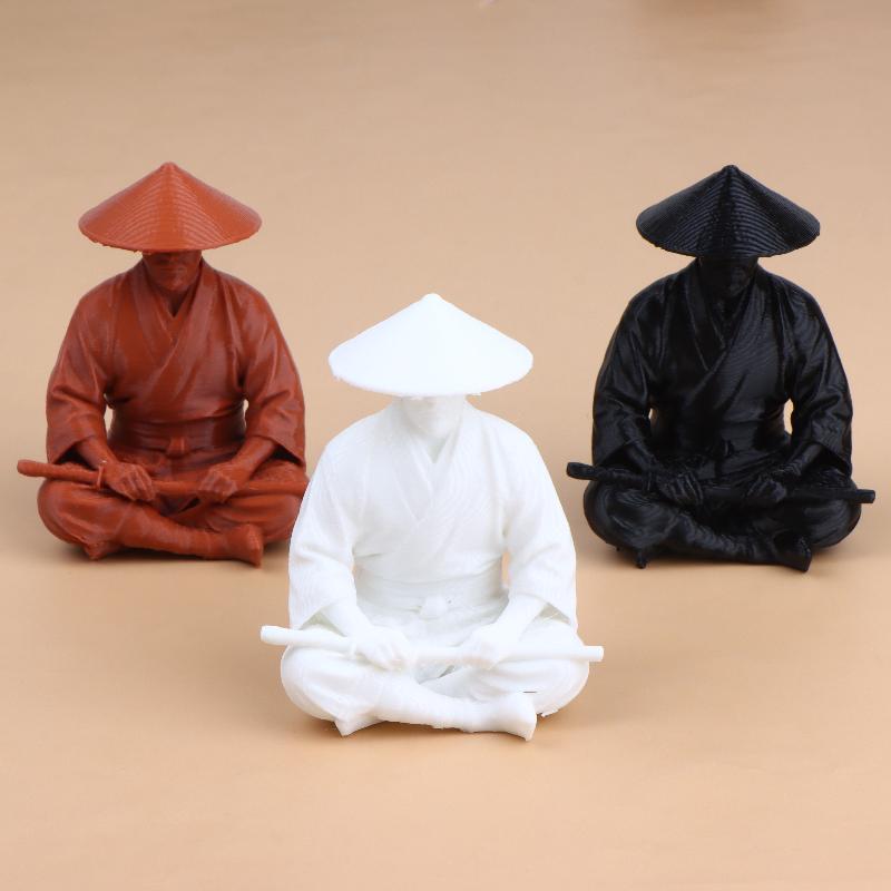 Meditating Wielding Samurai Fi - огляд і ціна Home Decor Zen Style