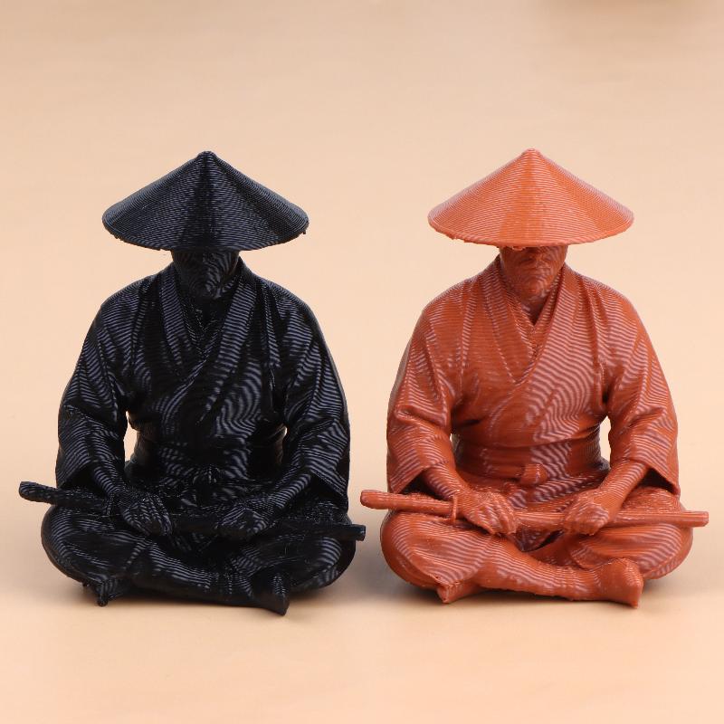 Meditating Wielding Samurai Fi - огляд і ціна Home Decor Zen Style