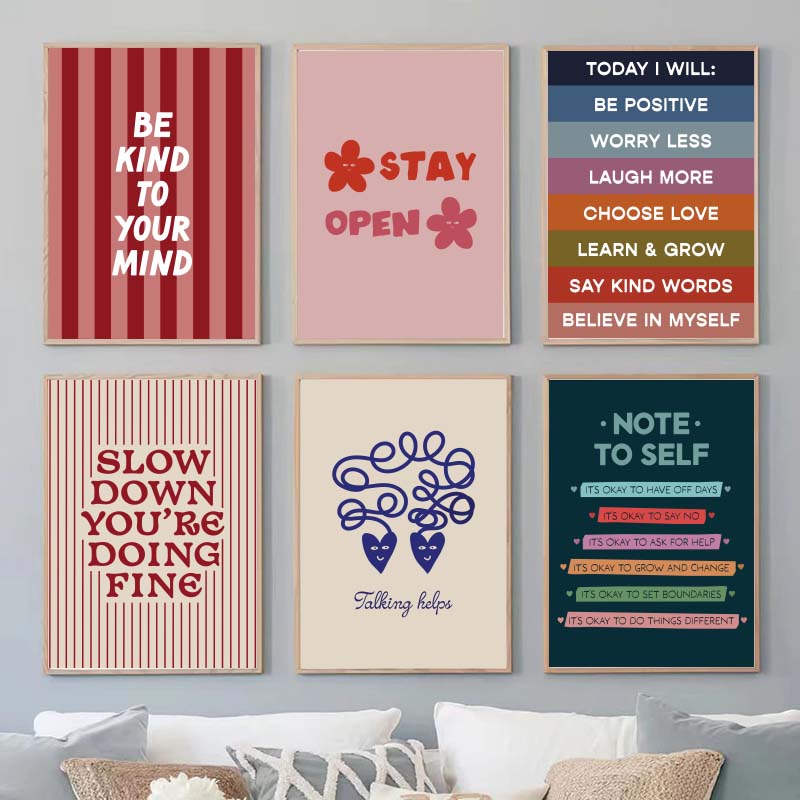 Be Kind to your mind Mental He - огляд і ціна Home Decor Aesthetic Pinterest