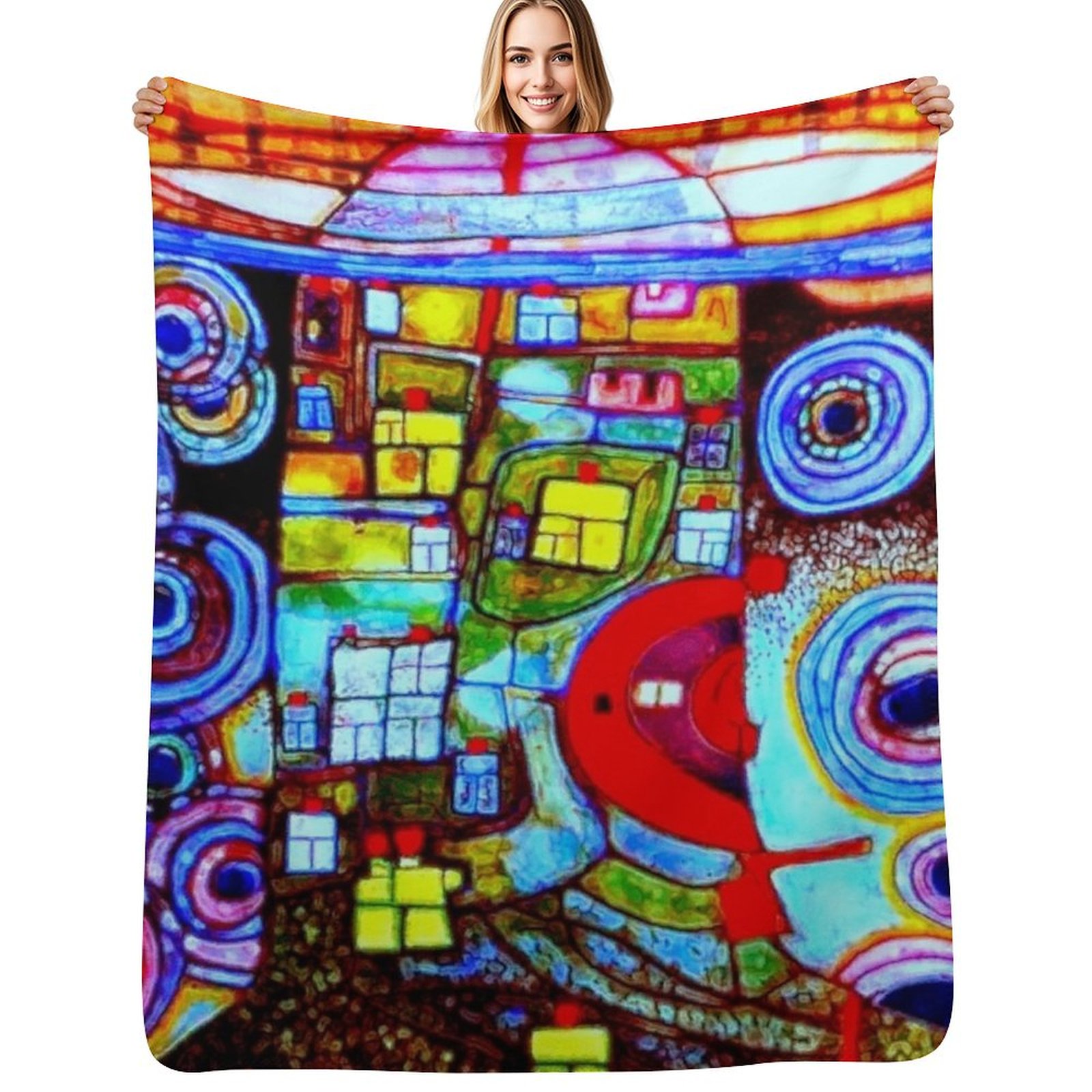 Qatar 813 neon Throw Blanket S - огляд і ціна Home Decor Qatar