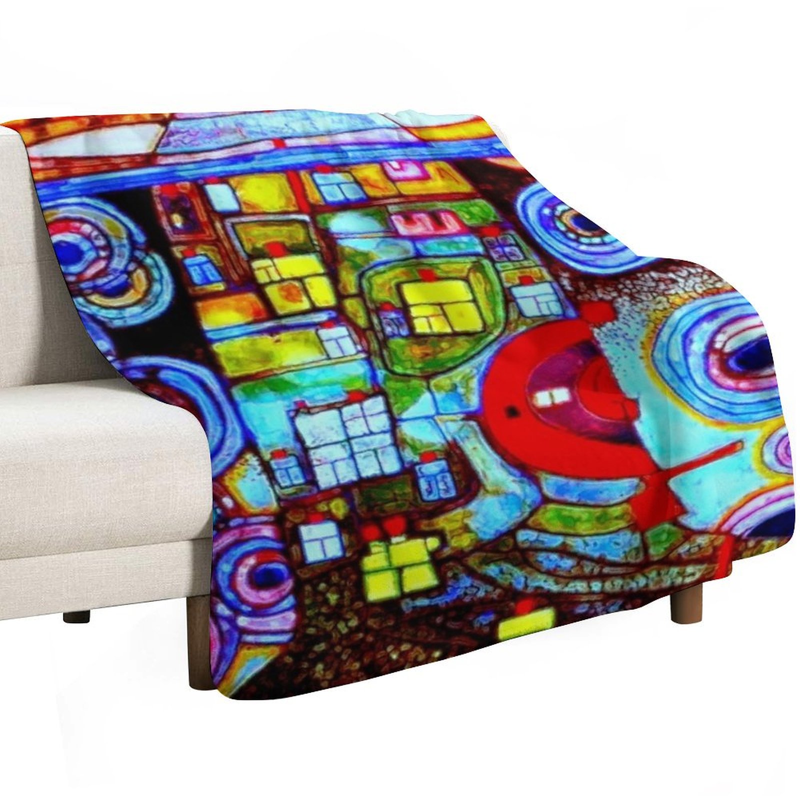 Qatar 813 neon Throw Blanket S - огляд і ціна Home Decor Qatar