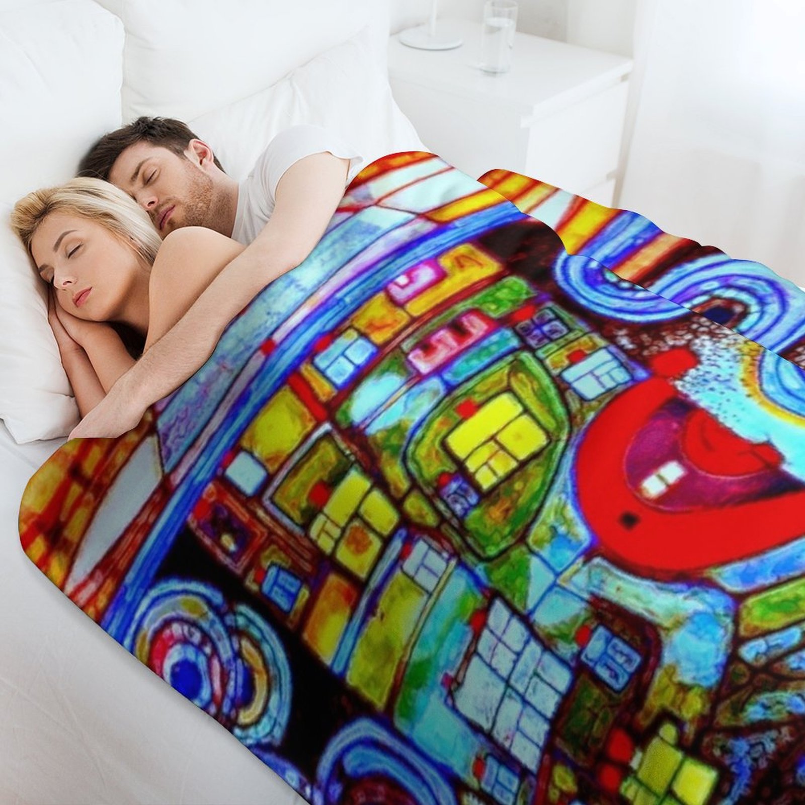 Qatar 813 neon Throw Blanket S - огляд і ціна Home Decor Qatar