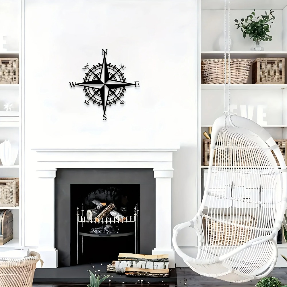 Metal Compass Wall Art for Liv - огляд і ціна Home Decor Nautical