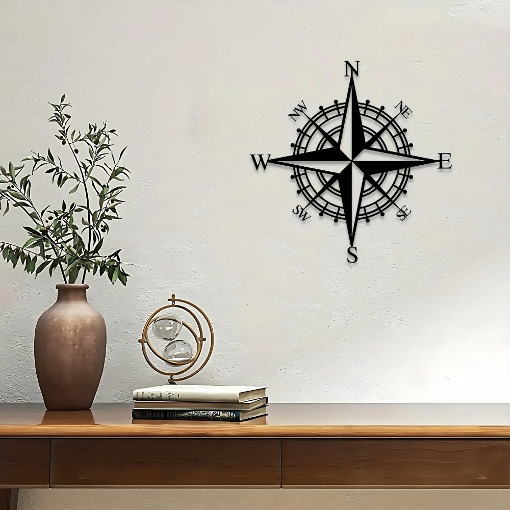 Metal Compass Wall Art for Liv - огляд і ціна Home Decor Nautical