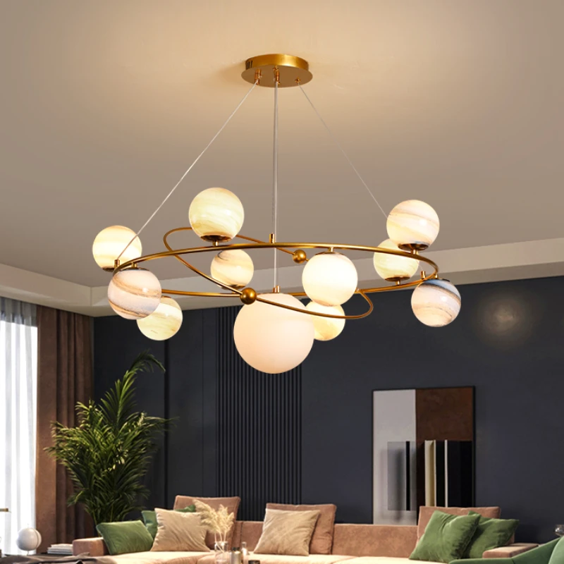 Nordic Planet Chandelier Ceili - огляд і ціна Hanging Moon Lamp