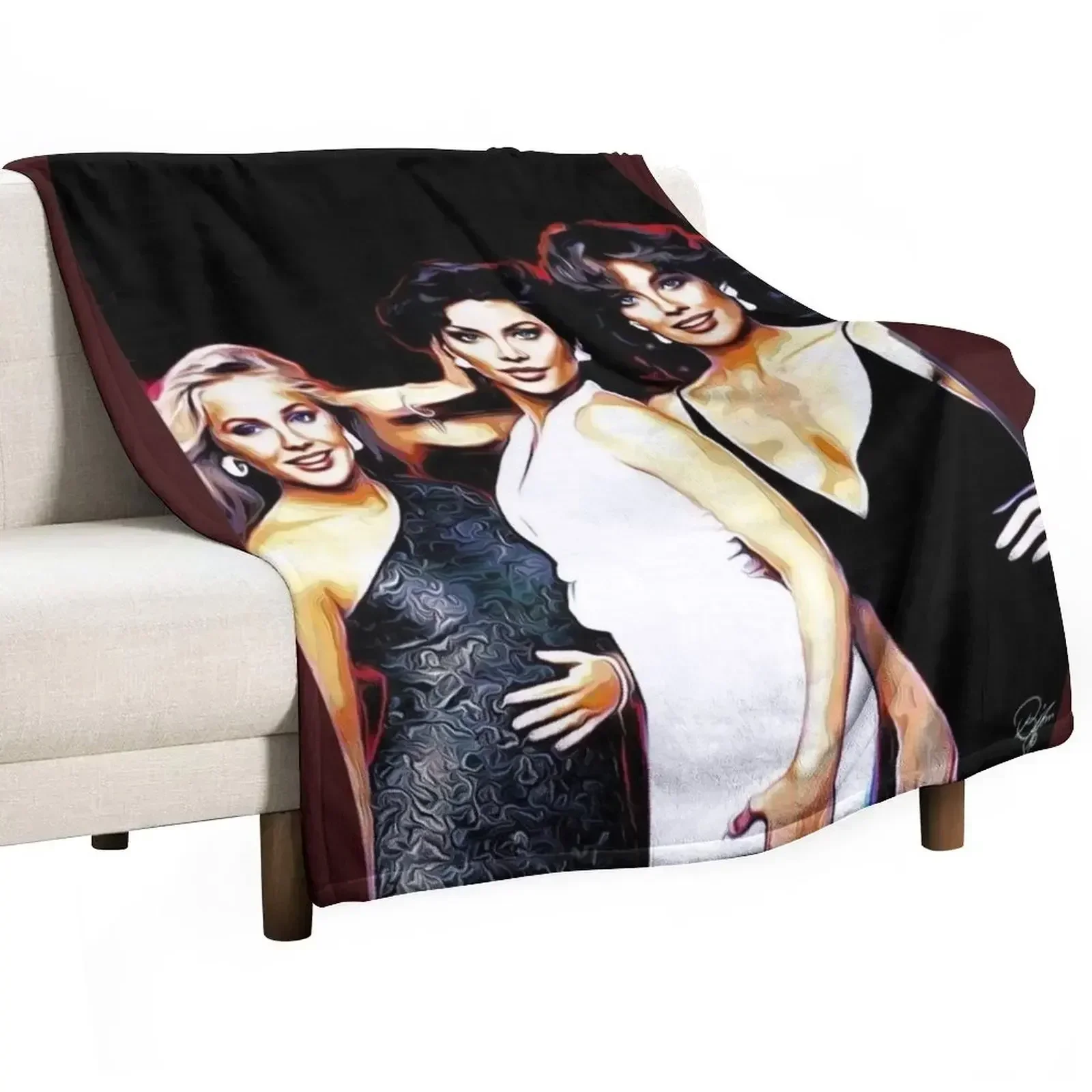 EWING LADIES- Dallas Throw Bla - огляд і ціна Home Decor Dallas