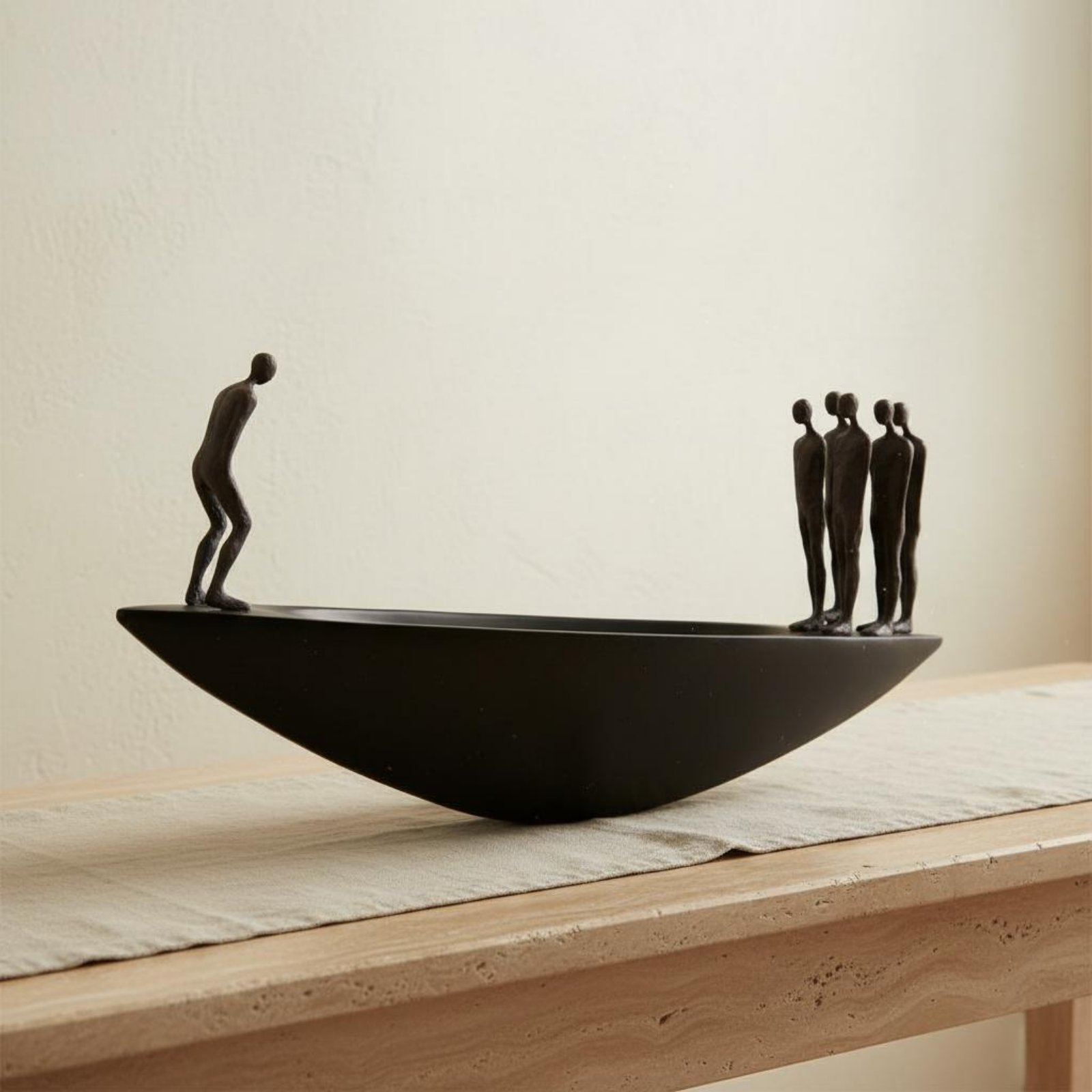 Modern Resin Sailboat Statue A - огляд і ціна Abstract Sculpture Resin
