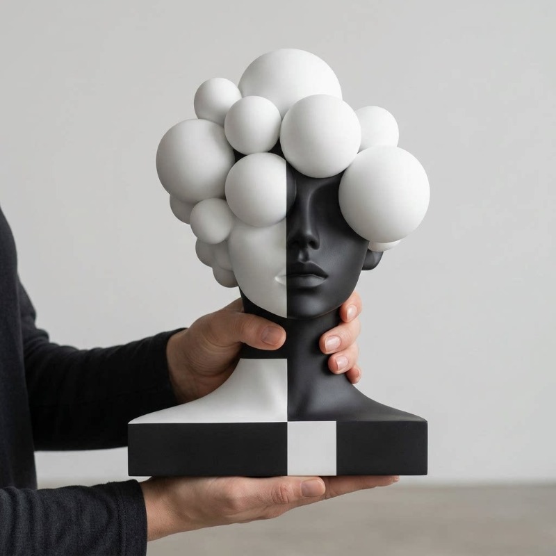 Modern Abstract Resin Sculptur - огляд і ціна Abstract Sculpture Resin