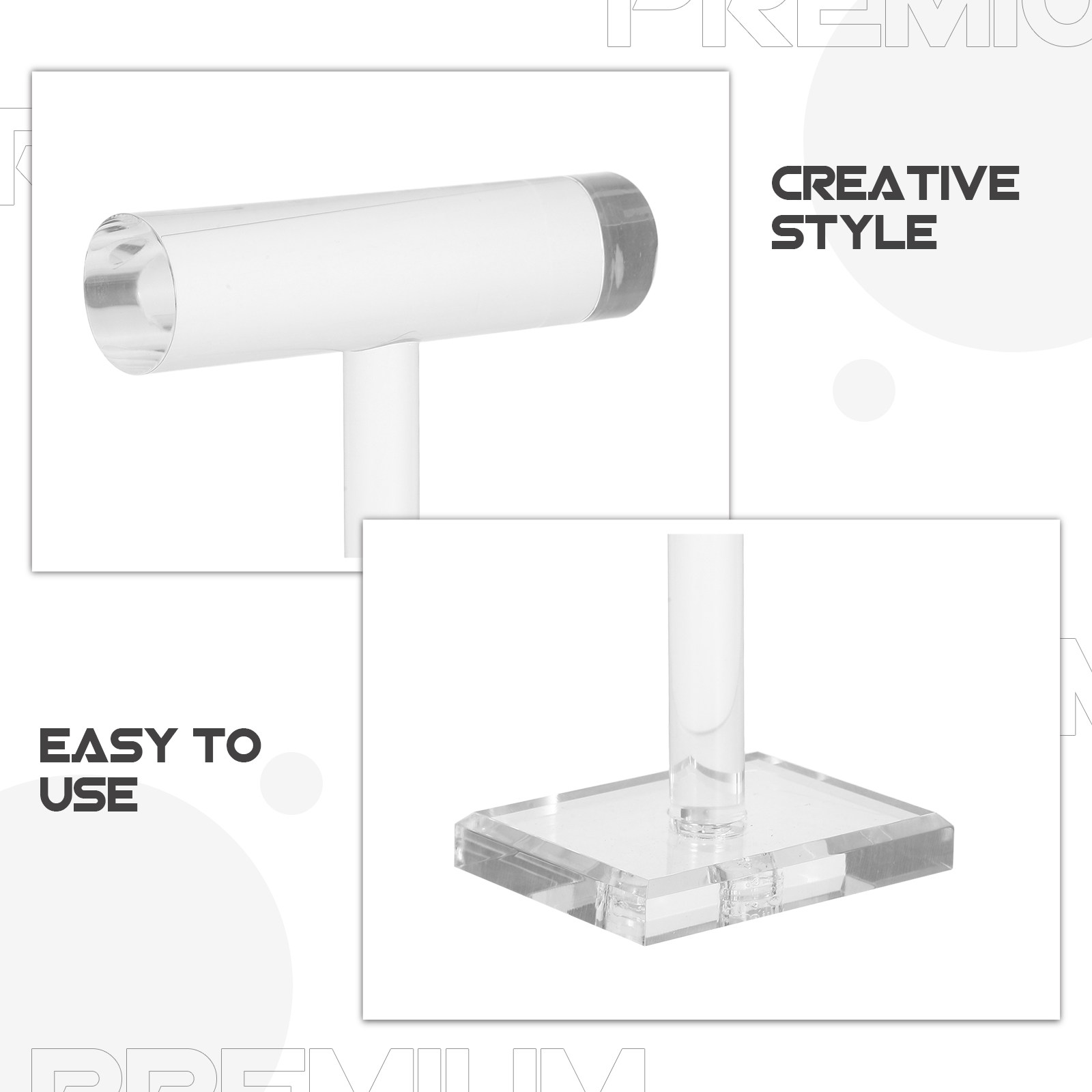 Crystal Clear Acrylic Bracelet - огляд і ціна Home Decor Retail Stores