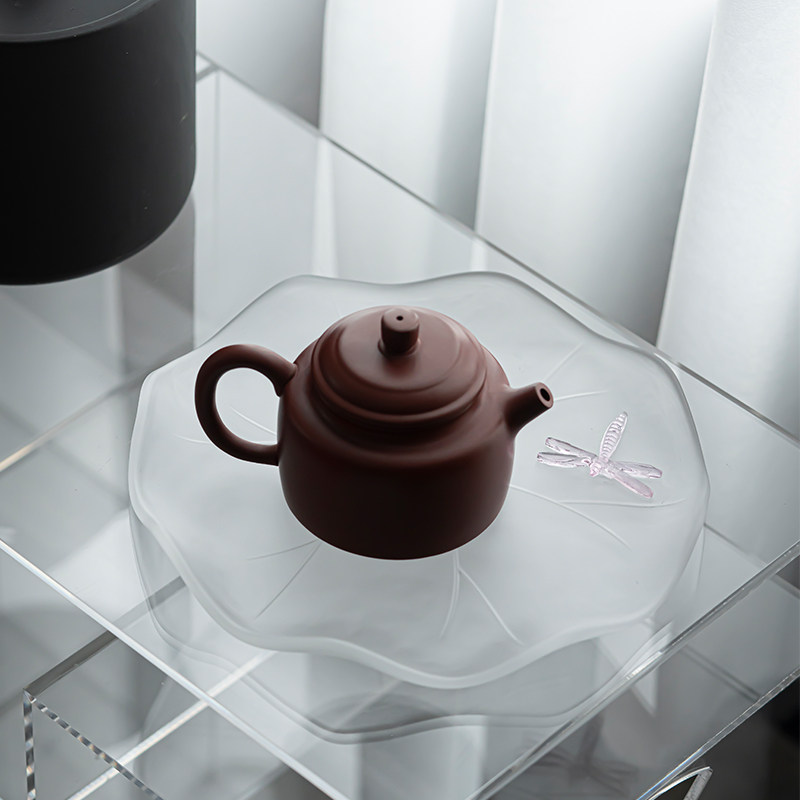 Glazed Dragonfly Teapot Tray J - огляд і ціна Home Decor Zen Style