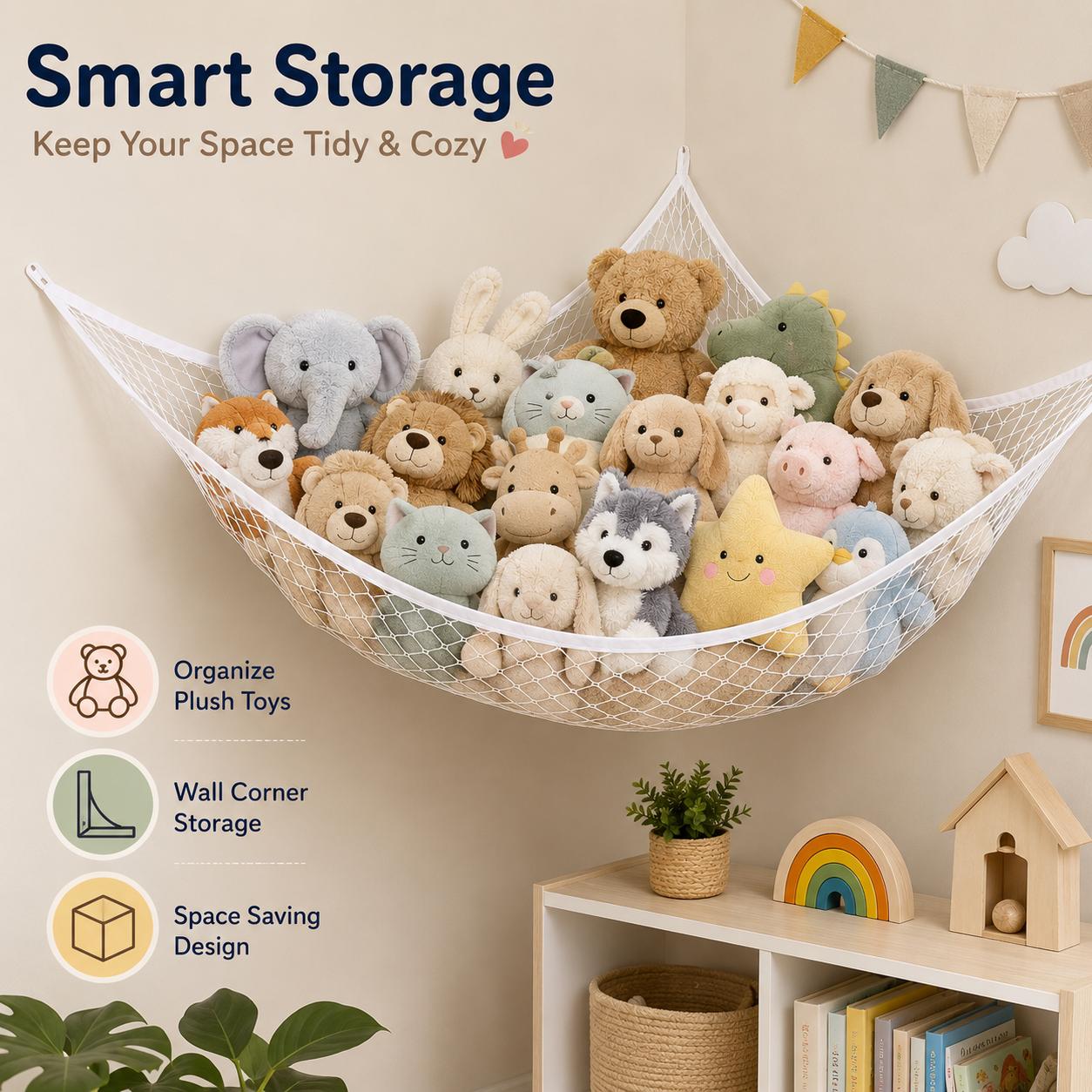 Mesh Toy Storage Hammock Hangi - огляд і ціна Home Decor Pinterest