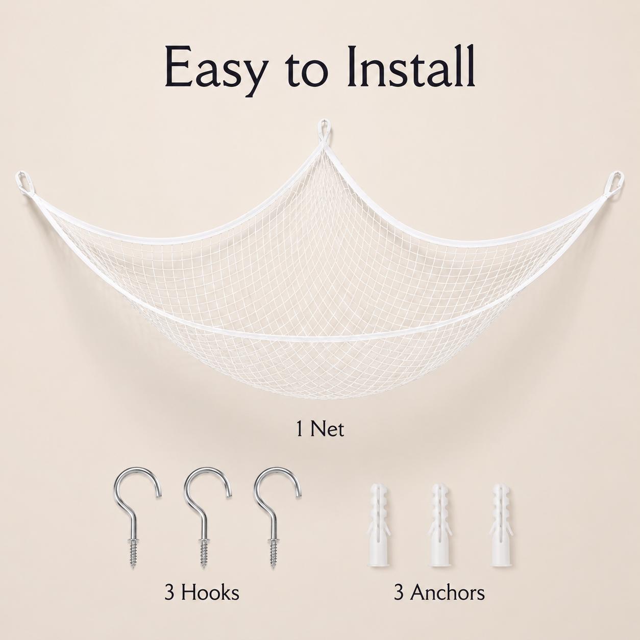 Mesh Toy Storage Hammock Hangi - огляд і ціна Home Decor Pinterest