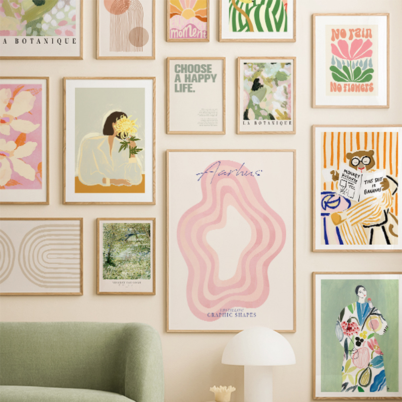 Bear Abstract Lines Rainbow Bo - огляд і ціна Home Decor Pt