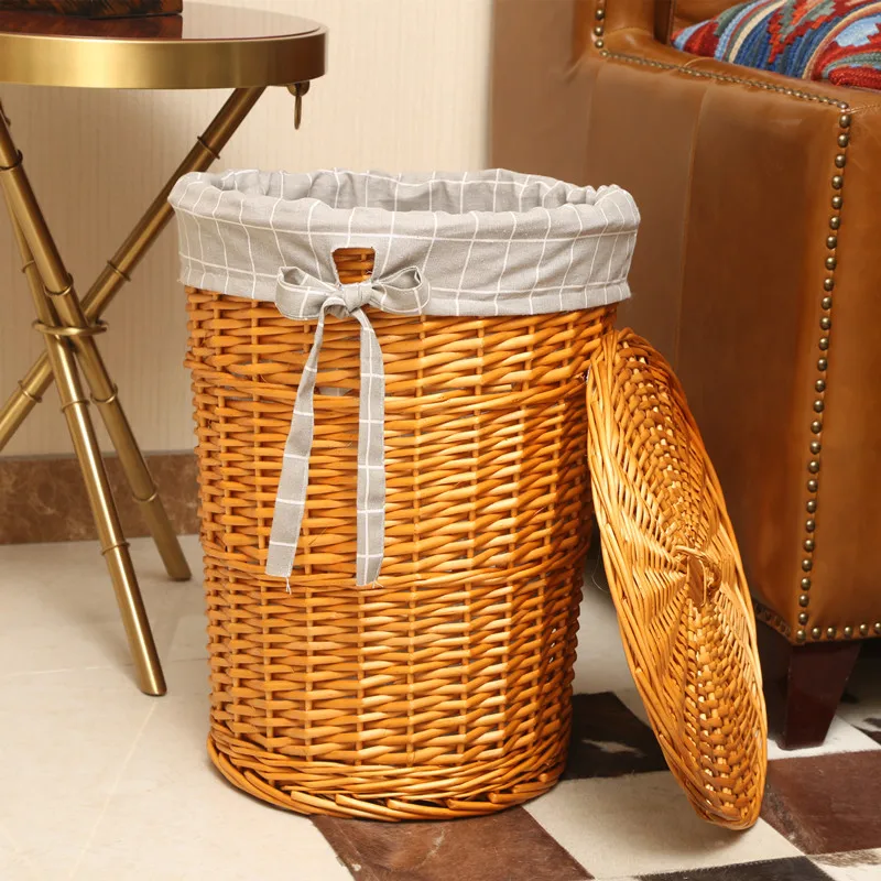 Rattan Hamper Stylish Laundry  - огляд і ціна Home Decor Rattan