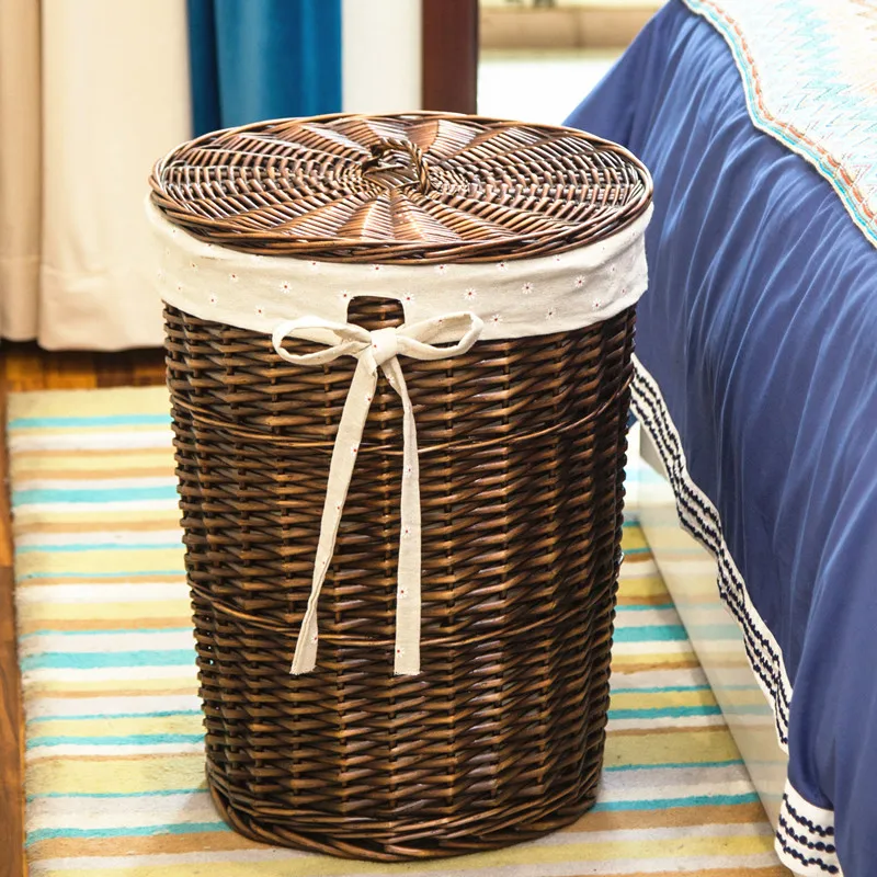 Rattan Hamper Stylish Laundry  - огляд і ціна Home Decor Rattan
