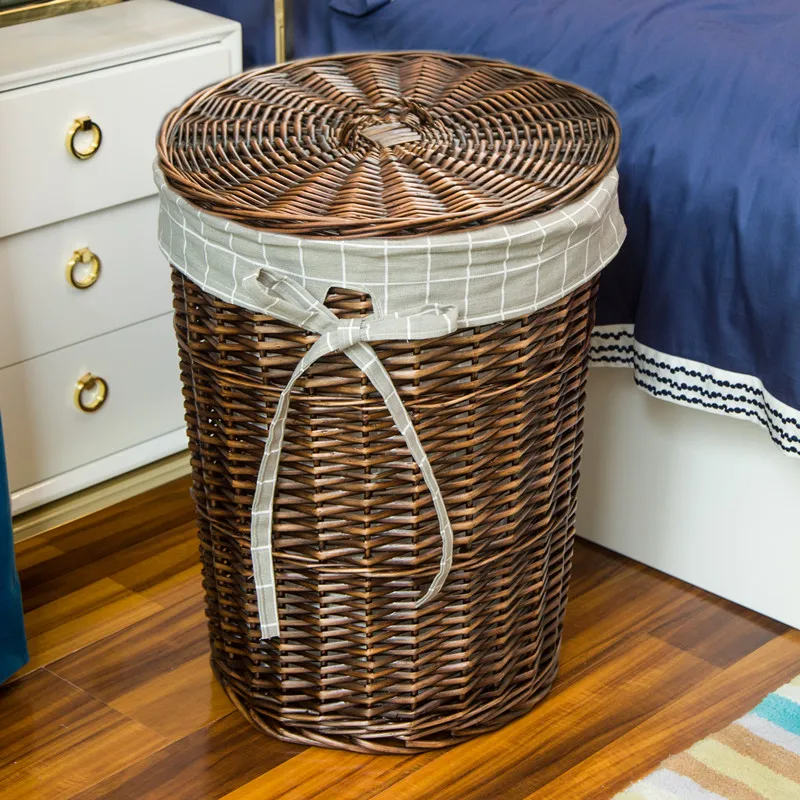 Rattan Hamper Stylish Laundry  - огляд і ціна Home Decor Rattan
