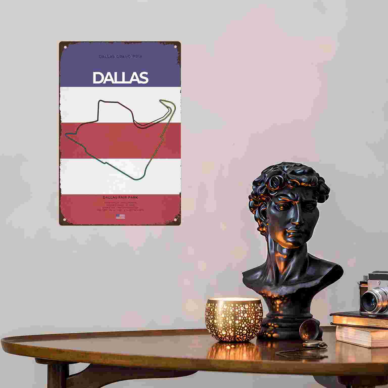 2D FLAT 1pc Dallas Grand Prix  - огляд і ціна Home Decor Dallas