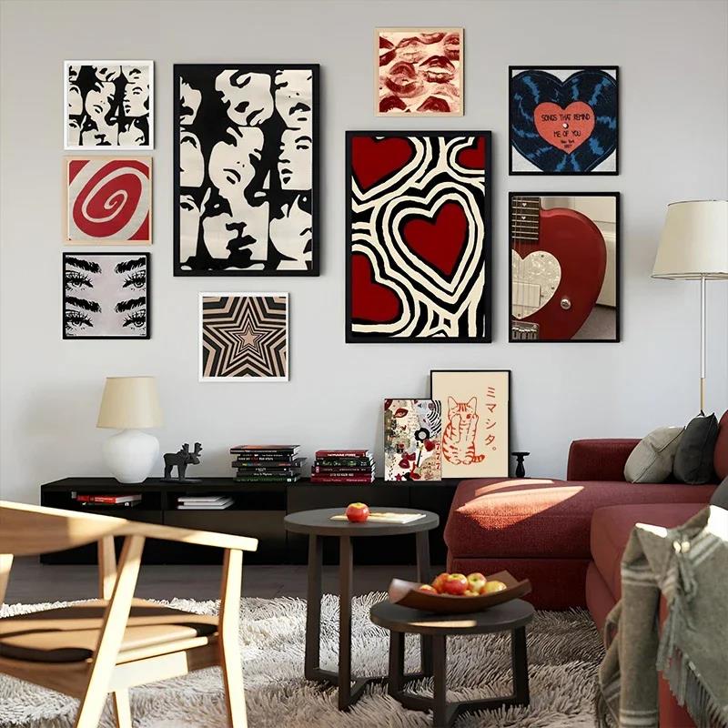 Posters Y2K Rock Style Canvas  - огляд і ціна Home Decor Aesthetic Pinterest