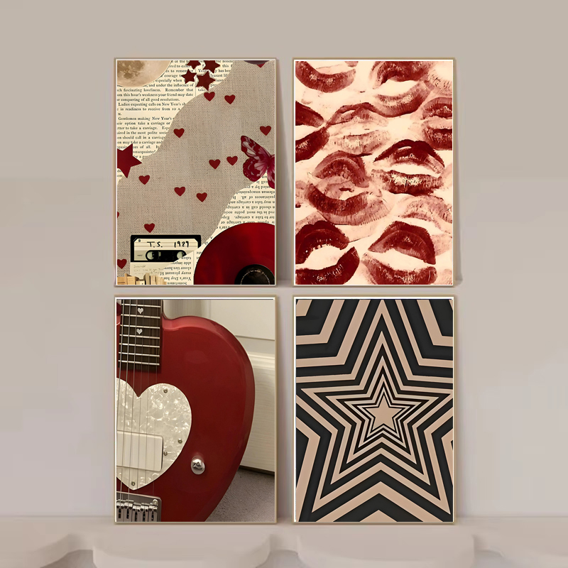 Posters Y2K Rock Style Canvas  - огляд і ціна Home Decor Aesthetic Pinterest