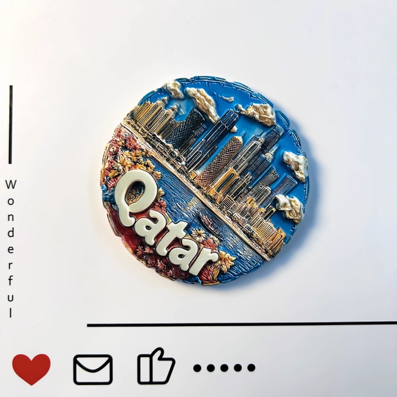 Qatar Fridge Magnets Middle Ea - огляд і ціна Home Decor Qatar