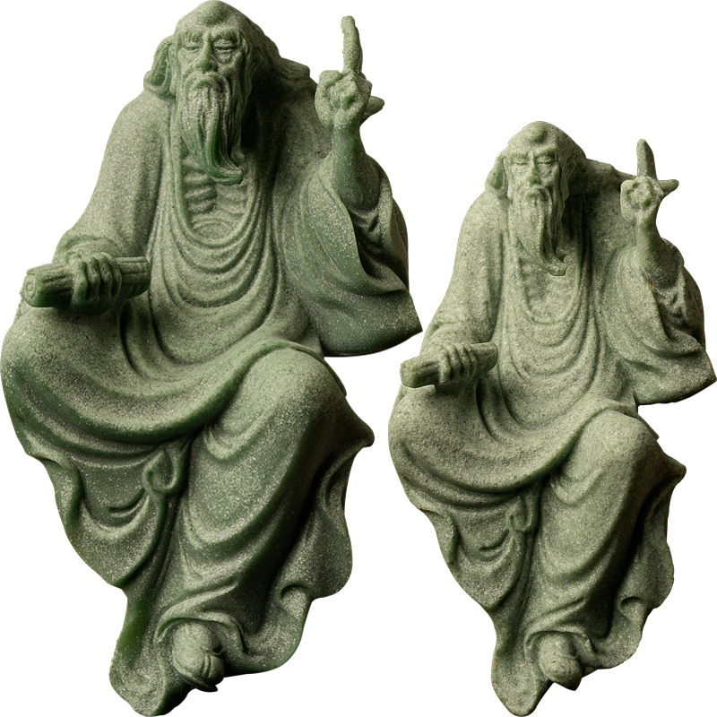 New Chinese Style Laozi Statue - огляд і ціна Home Decor Zen Style