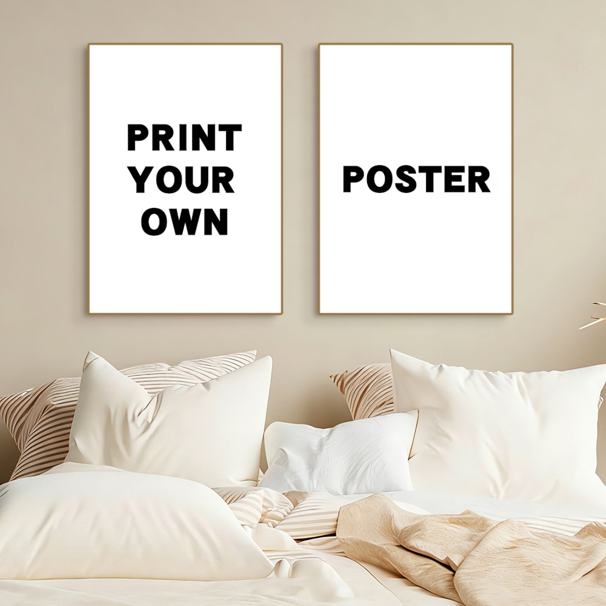 2pcs/set Custom Canvas Printin - огляд і ціна Home Decor Aesthetic Pinterest