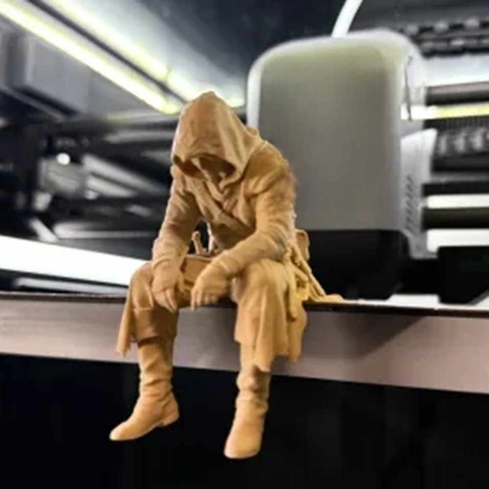 Funny Sitting Pose Ninja Ornam - огляд і ціна Home Decor Zen Style