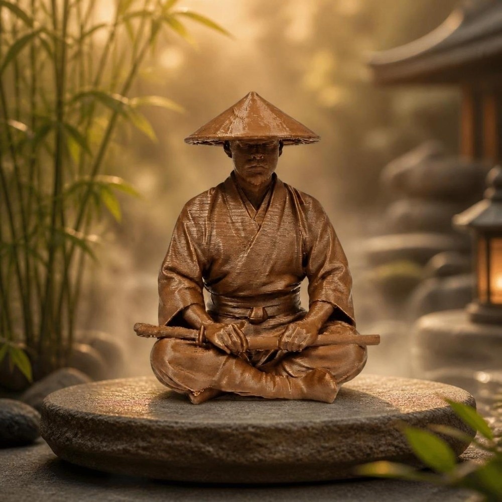 Funny Sitting Pose Ninja Ornam - огляд і ціна Home Decor Zen Style