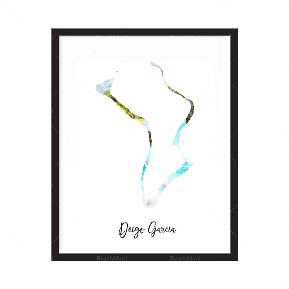 Impression de carte aquarelle  - огляд і ціна Home Decor Qatar