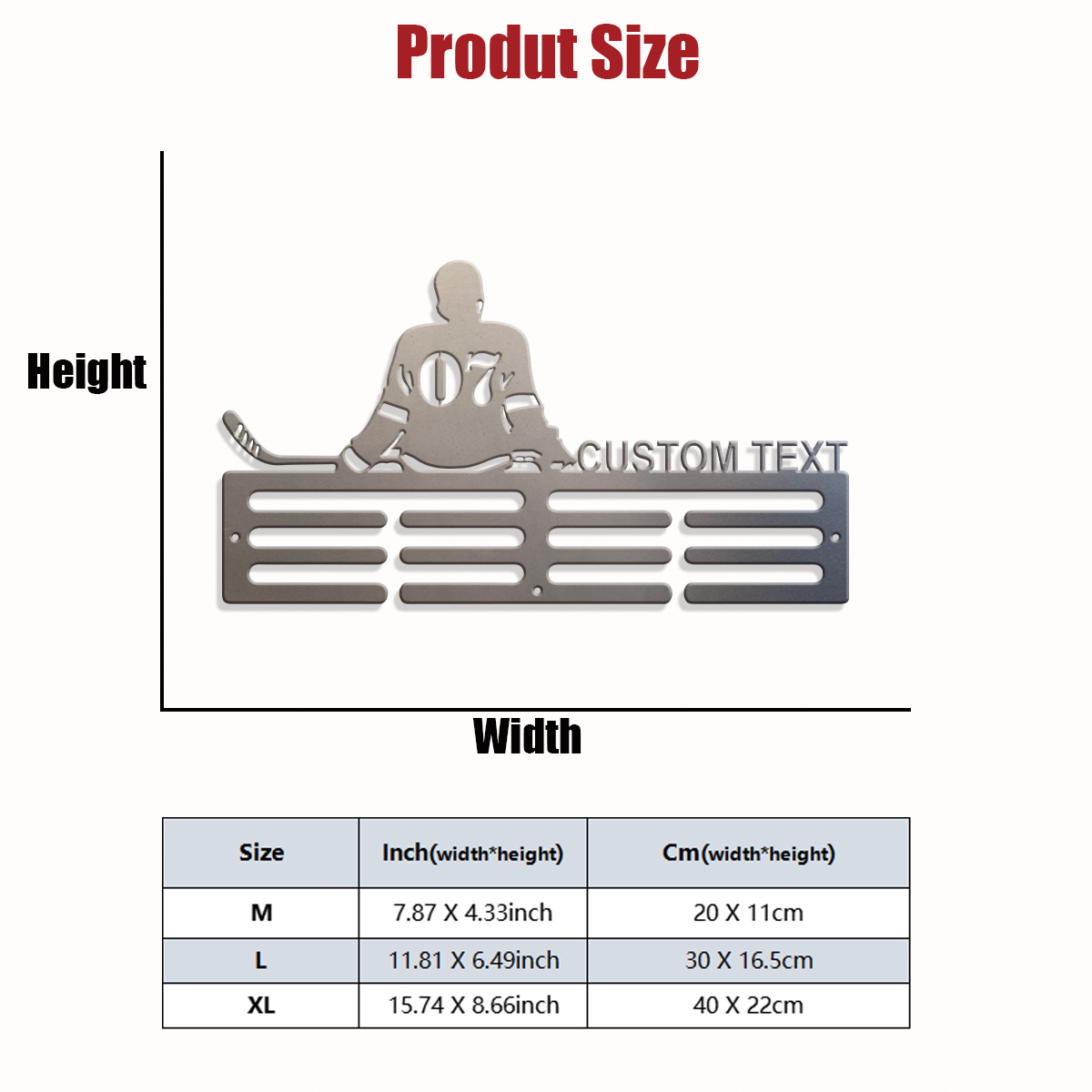 1pc Custom Ice Hockey Metal Me - огляд і ціна Home Decor Pinterest