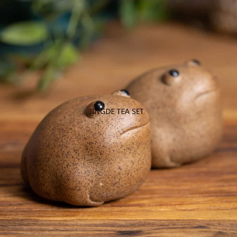 5CM Lucky Frog Tea Pet Zen Tea - огляд і ціна Home Decor Zen Style