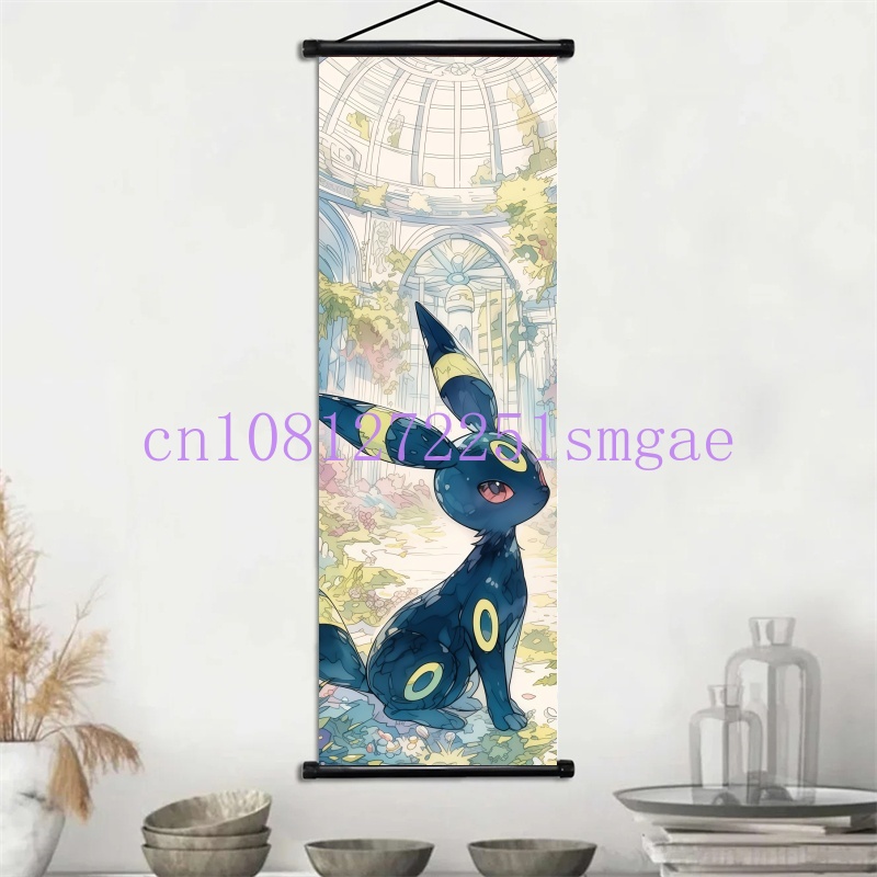 HD Pokémon Anime Scroll Painti - огляд і ціна Canvas Painting