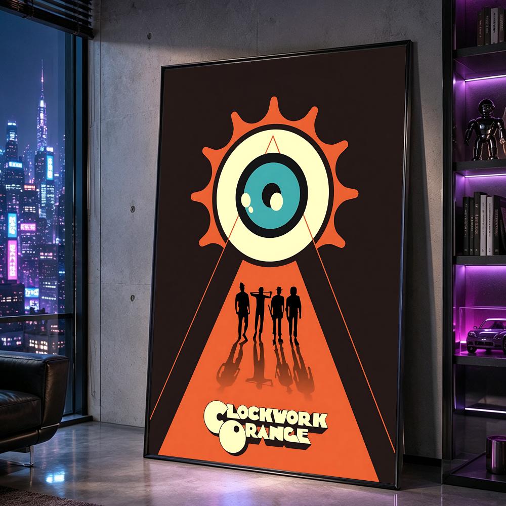 A Clockwork Orange Poster Post - огляд і ціна Home Decor Living Room Ideas