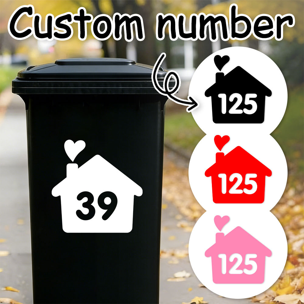 1PC/3PCS Custom House Number S - огляд і ціна Home Decor Sticker