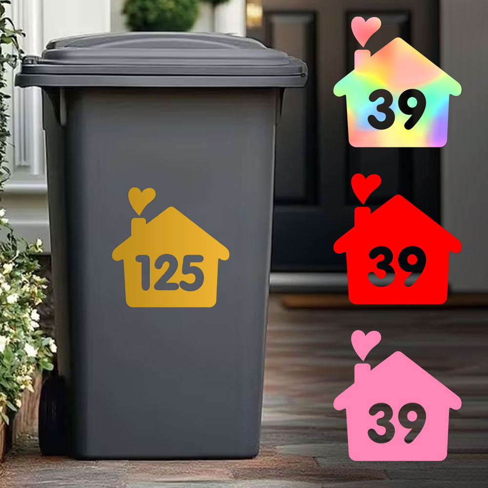 1PC/3PCS Custom House Number S - огляд і ціна Home Decor Sticker