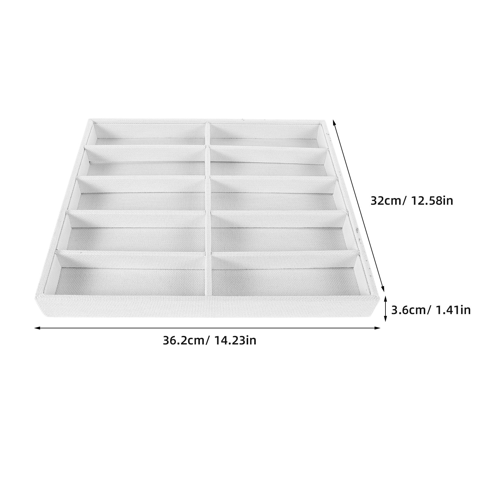 Linen 10-Compartment Sunglasse - огляд і ціна Home Decor Retail Stores