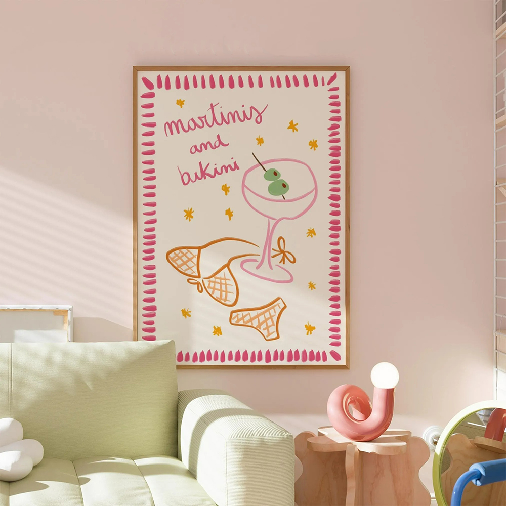 Colorful Shell Poster Set Prin - огляд і ціна Home Decor Aesthetic Pinterest