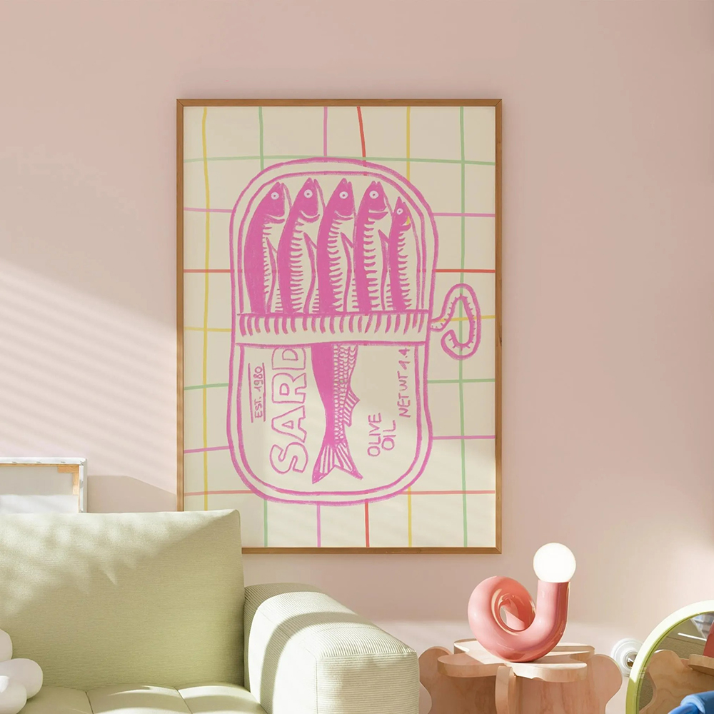 Colorful Shell Poster Set Prin - огляд і ціна Home Decor Aesthetic Pinterest