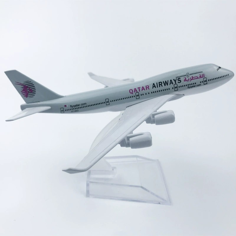 16cm Alloy Metal B747 Qatar Ai - огляд і ціна Home Decor Qatar