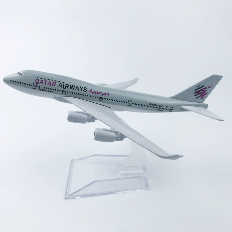 16cm Alloy Metal B747 Qatar Ai - огляд і ціна Home Decor Qatar