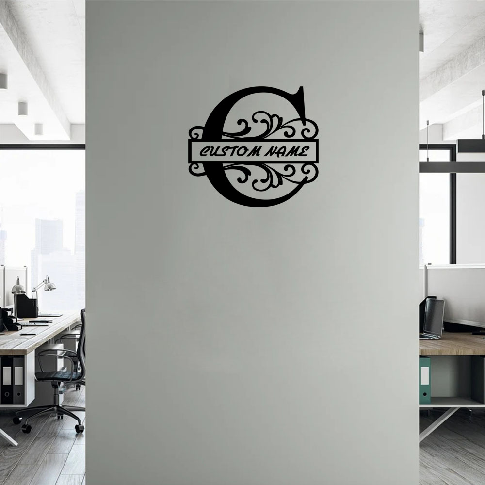 1PC Hot Sale Letter C Customiz - огляд і ціна Home Decor Sticker
