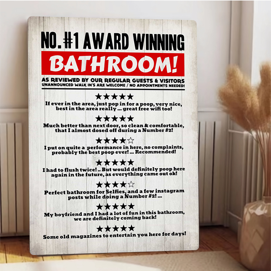 No 1 Award Winning Bathroom Fu - огляд і ціна Review Home Decor