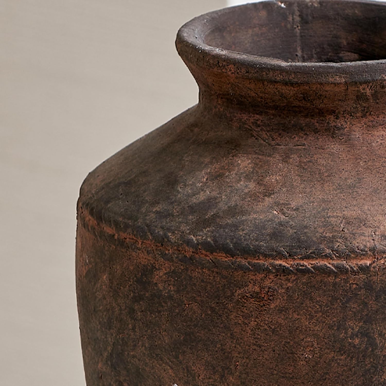 LB2 Ceramic Rustic Vase, 13.6