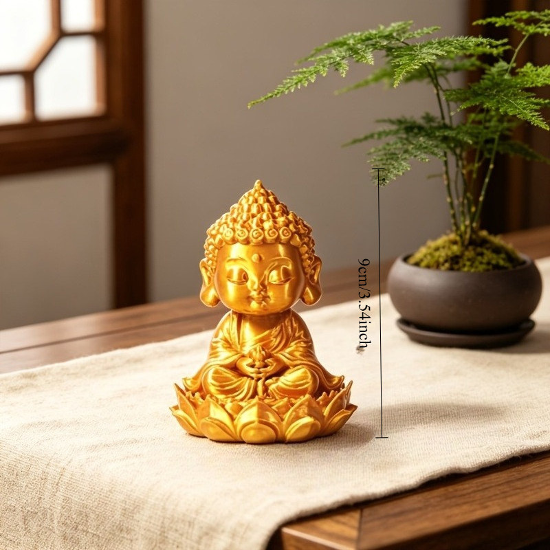 Retro Golden Mini Meditation B - огляд і ціна Home Decor Zen Style