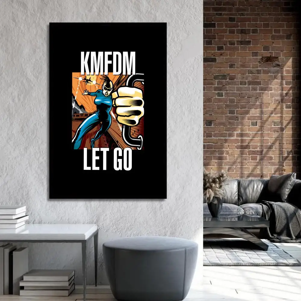 Funny Hot K-Kmfdm Band Poster  - огляд і ціна Home Decor Living Room Ideas