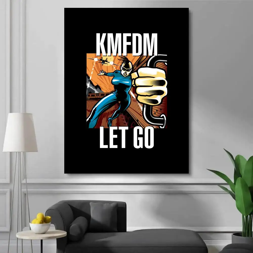 Funny Hot K-Kmfdm Band Poster  - огляд і ціна Home Decor Living Room Ideas
