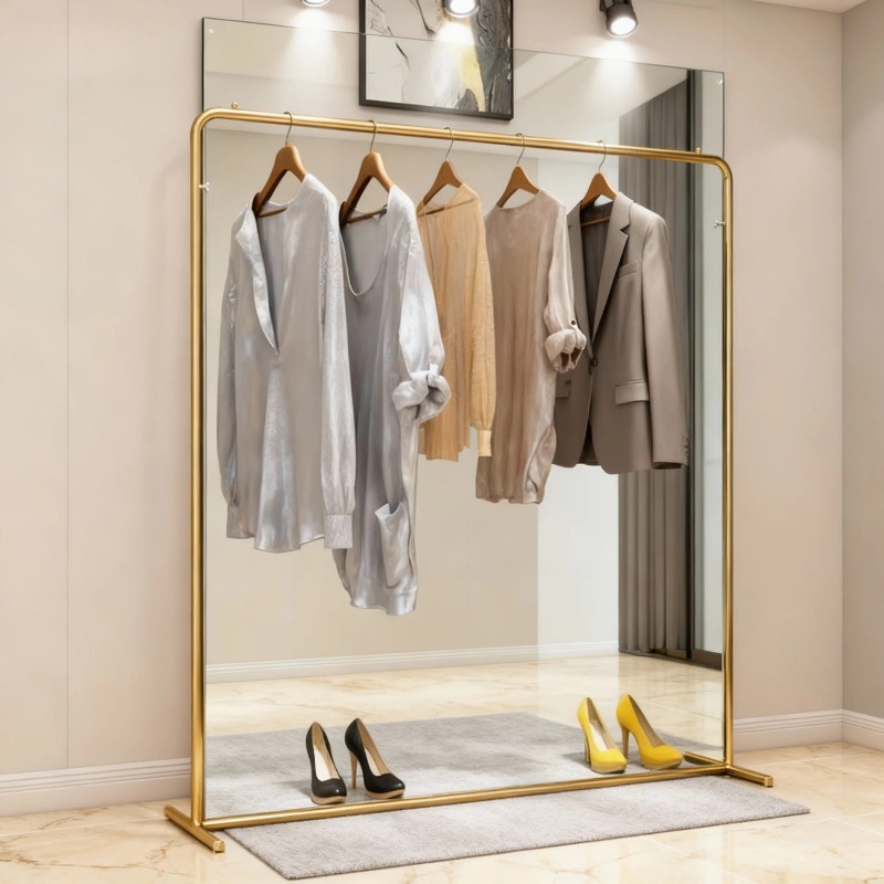 Luxury Design Gold Clothes Rac - огляд і ціна Home Decor Retail Stores