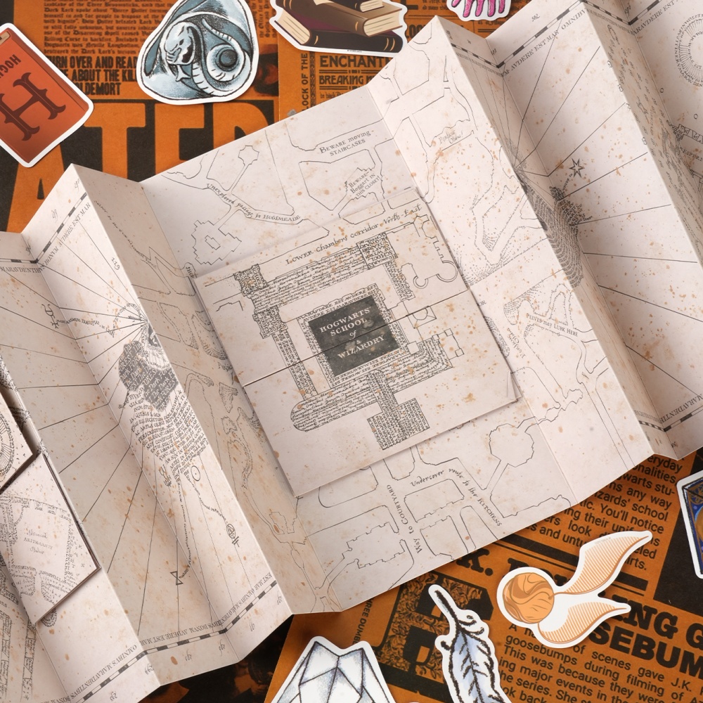 1PC Map Of The Marauder's Scho - огляд і ціна Home Decor Pinterest