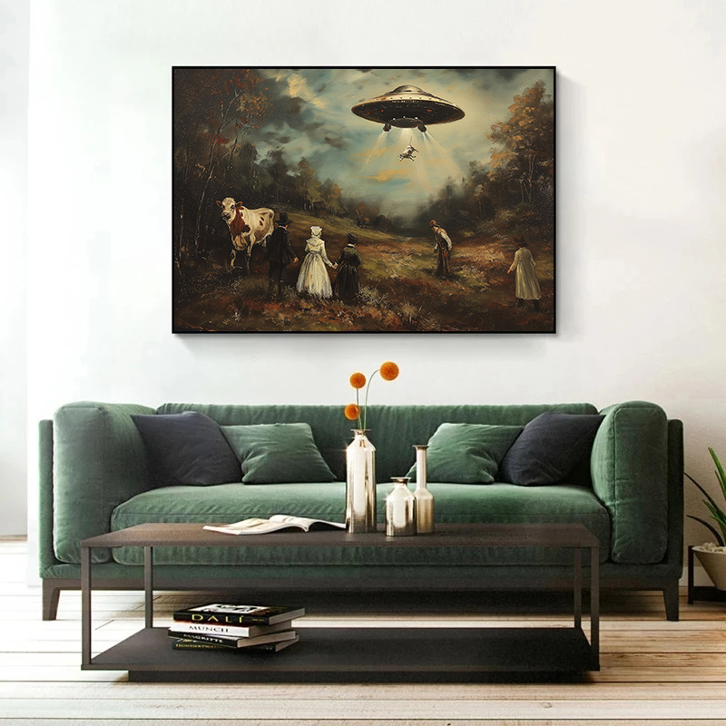 1pc frameless Vintage Surreal  - огляд і ціна Home Decor Aesthetic Pinterest